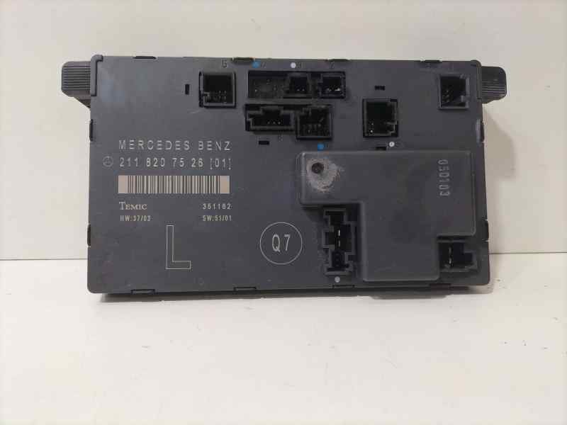 Recambio de modulo electronico para mercedes-benz clase e (w211) berlina e 200 cdi (211.004) referencia OEM IAM 2118207526 83444
