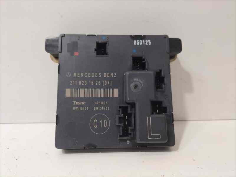 Recambio de modulo electronico para mercedes-benz clase e (w211) berlina e 200 cdi (211.004) referencia OEM IAM 2118201526 83447