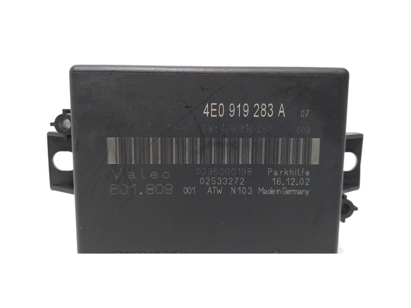 Recambio de modulo electronico para audi a8 (4e2) 3.7 quattro referencia OEM IAM 4E0919283A 57816 