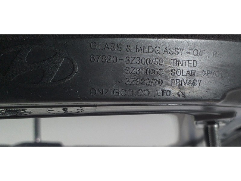 Recambio de luna custodia trasera derecha para hyundai i40 comfort referencia OEM IAM 878203Z300 75032 R