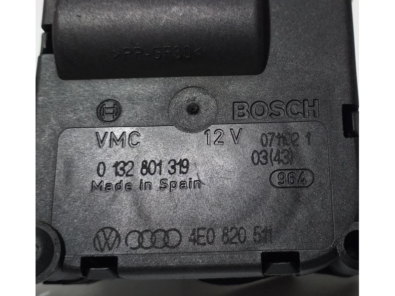 Recambio de motor apertura trampillas climatizador para audi a8 (4e2) 3.7 quattro referencia OEM IAM 0132801319 57829 