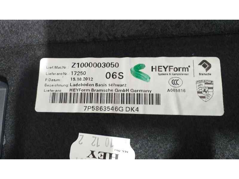 Recambio de guarnecido porton trasero para porsche cayenne (typ 92aa) gts referencia OEM IAM 7P5863546G 66231 