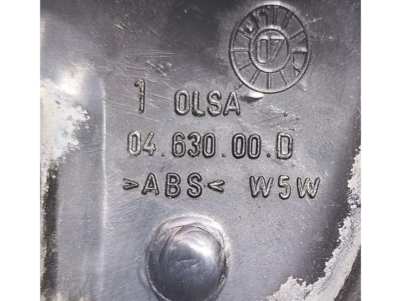 Recambio de piloto matricula para opel vivaro furgón/combi (07.2006 =>) combi 2.9t l1h1 referencia OEM IAM 93854773 77540 