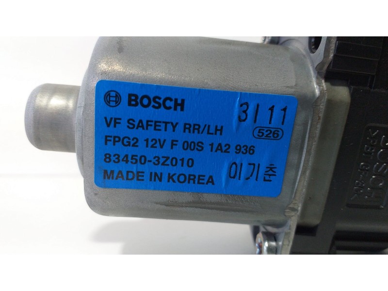 Recambio de motor elevalunas trasero izquierdo para hyundai i40 comfort referencia OEM IAM 834503Z010 75039 R