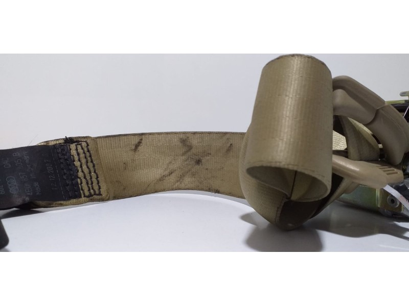 Recambio de cinturon seguridad trasero izquierdo para audi a8 (4e2) 3.7 quattro referencia OEM IAM 4E0857805B 57852 