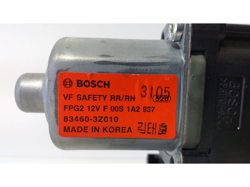 Recambio de motor elevalunas trasero derecho para hyundai i40 comfort referencia OEM IAM 834603Z010 75081 R