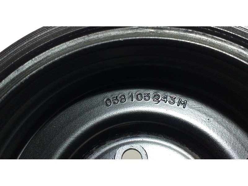 Recambio de polea cigueñal para seat ibiza (6j5) reference referencia OEM IAM 038105243M 68079 