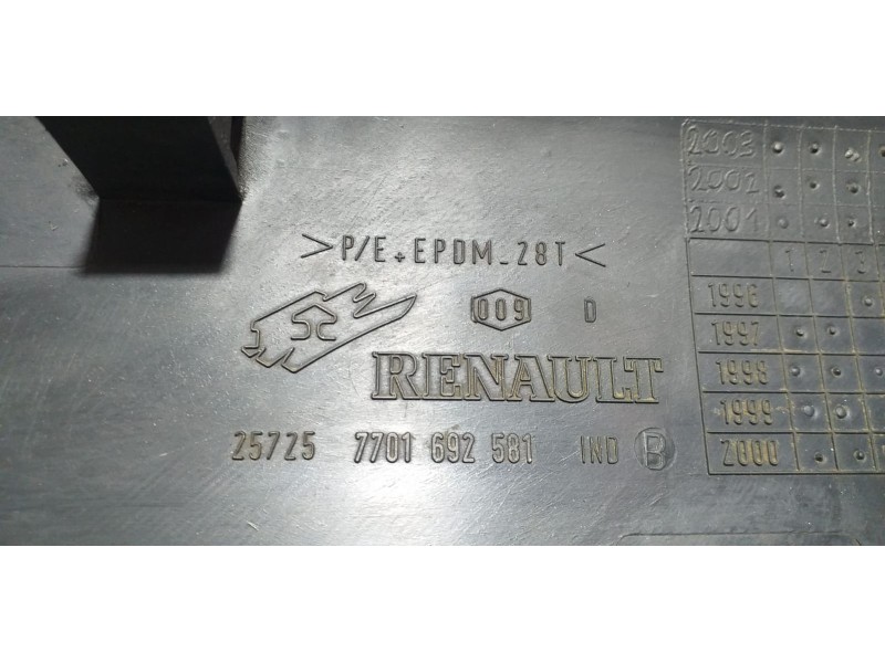 Recambio de molduras delanteras para opel movano (2004 =>) furgón largo techo elevado l3h2 3.5t referencia OEM IAM 7701692581 57