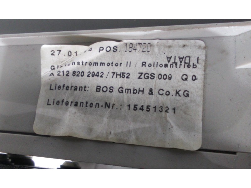 Recambio de modulo electronico para mercedes-benz clase e (w212) familiar 200 cdi blueefficiency (212.205) referencia OEM IAM A2