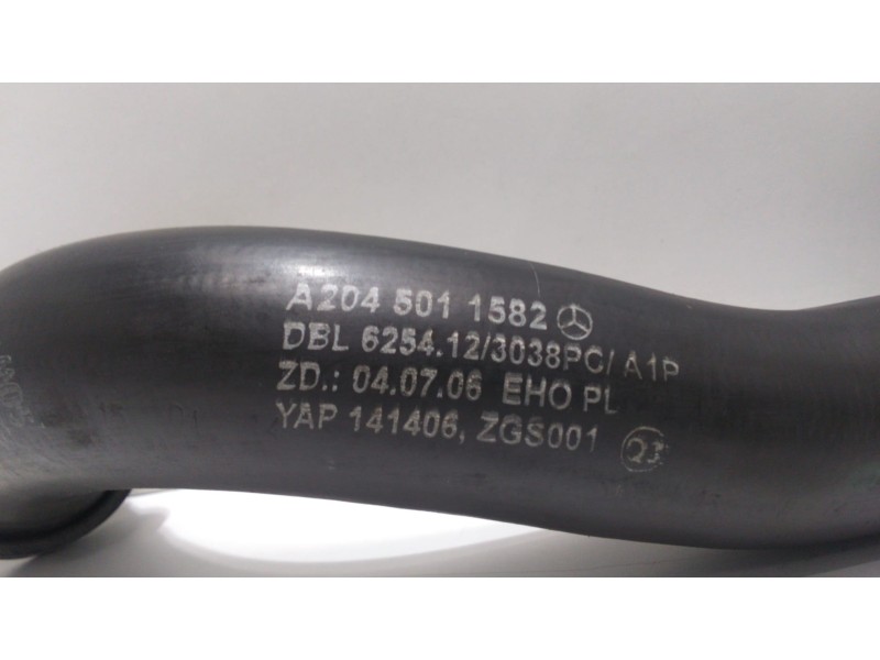 Recambio de tubo para mercedes-benz clase e (w212) familiar 200 cdi blueefficiency (212.205) referencia OEM IAM A2045011582 4946