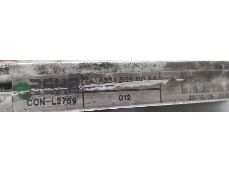 Recambio de condensador / radiador aire acondicionado para mercedes-benz clase r (w251) 320 cdi l (251.122) referencia OEM IAM A