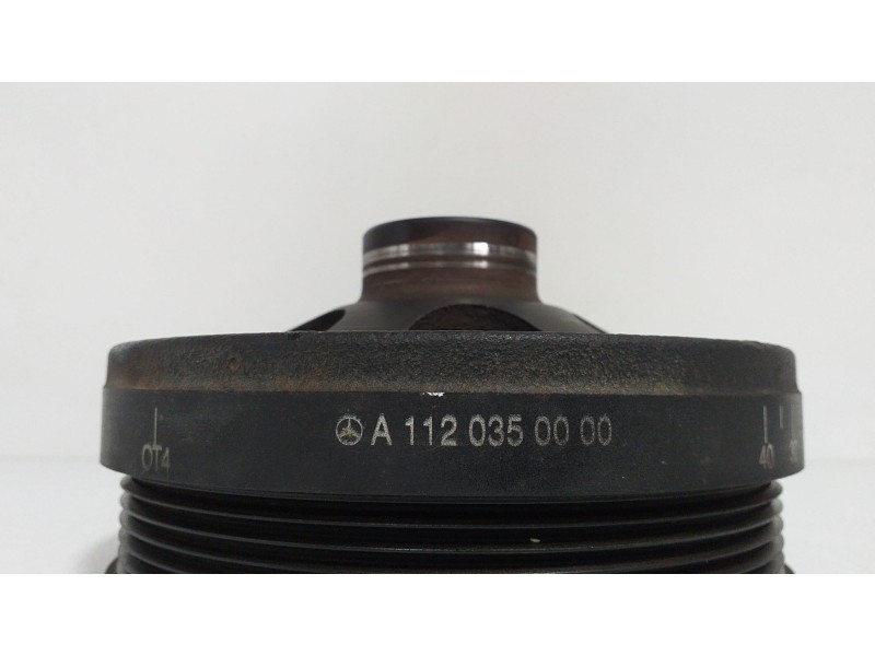 Recambio de polea cigueñal para mercedes-benz clase m (w163) 320 limited (163.154) referencia OEM IAM A1120350000 65858 