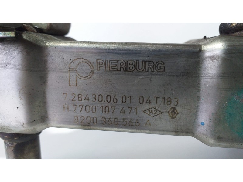 Recambio de enfriador egr para renault scenic ii 1.9 dci diesel referencia OEM IAM 7700107471 75249 R