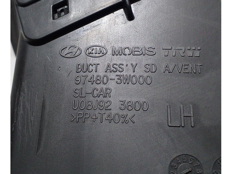 Recambio de rejilla aireadora para kia sportage concept 4x2 referencia OEM IAM 974803W000 68130 