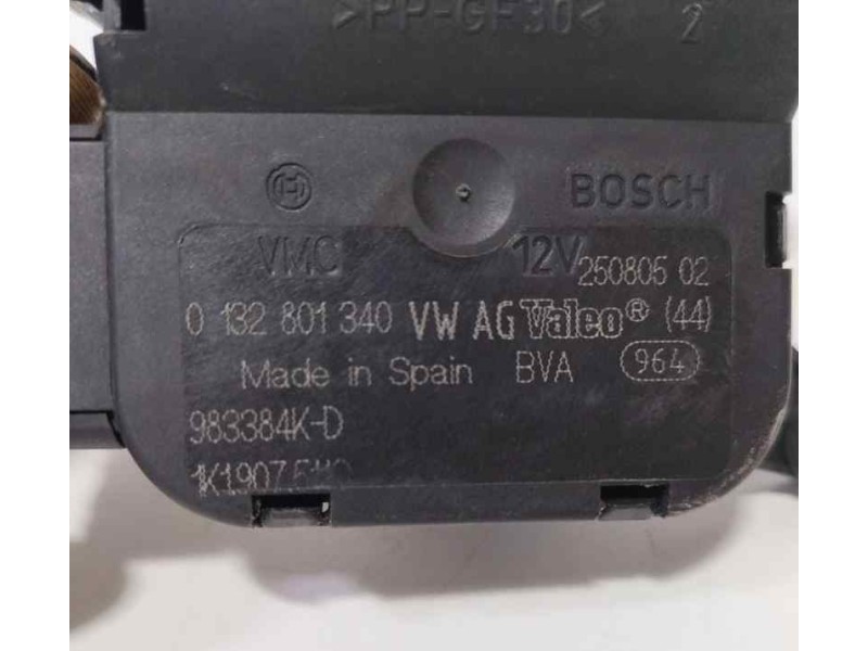 Recambio de motor apertura trampillas climatizador para skoda octavia berlina (1z3) active referencia OEM IAM 1K0907511Q 86645 