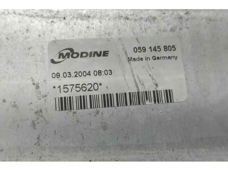 Recambio de intercooler para volkswagen passat berlina (3b3) v6 tdi highline referencia OEM IAM 059145805 86651 