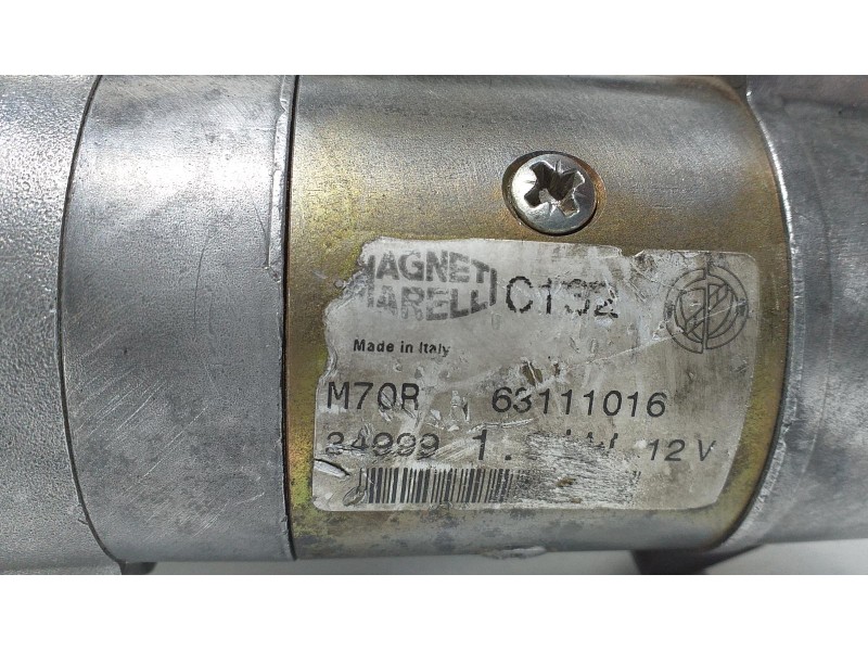 Recambio de motor arranque para fiat brava (182) 1.6 16v cat referencia OEM IAM 63111016 65905 