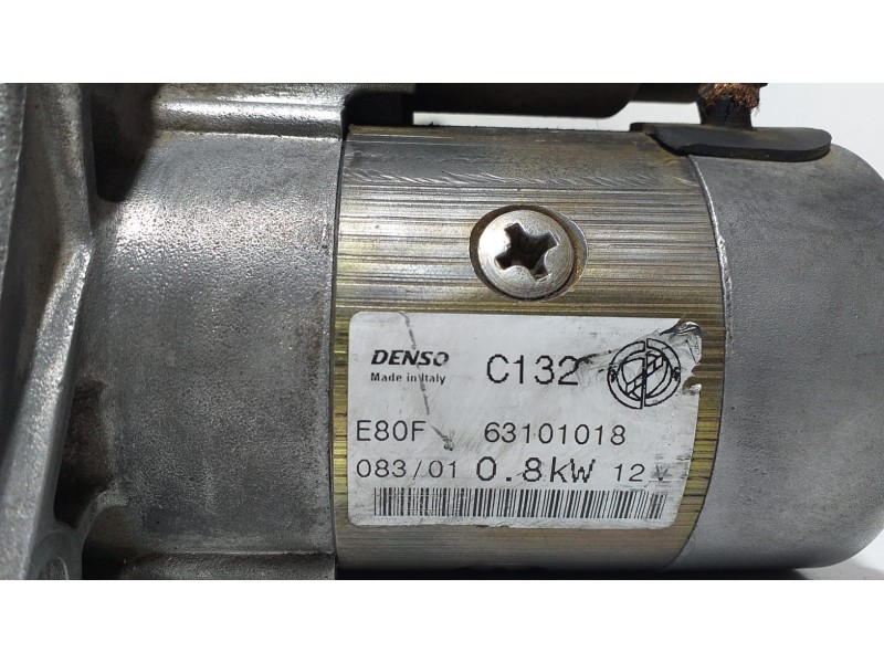 Recambio de motor arranque para fiat punto berlina (188) 1.2 cat referencia OEM IAM 63101018 65908 
