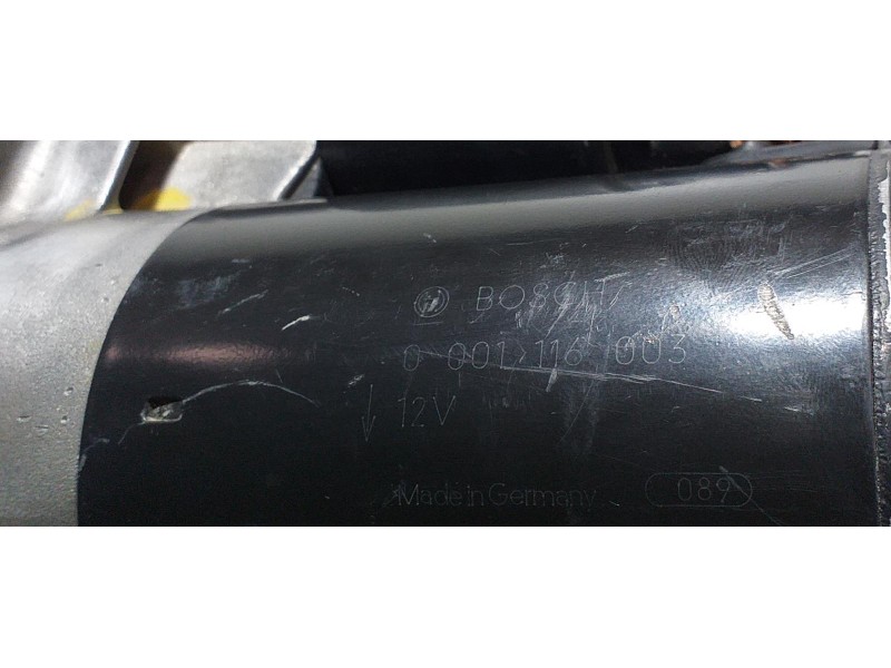 Recambio de motor arranque para peugeot 207 1.4 16v cat (kfu / et3j4) referencia OEM IAM 0001112041 65934 