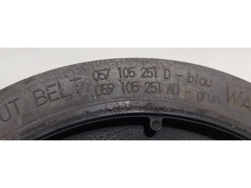 Recambio de polea cigueñal para volkswagen touareg (7l6) tdi v6 +motion referencia OEM IAM 059105251AD 77707 