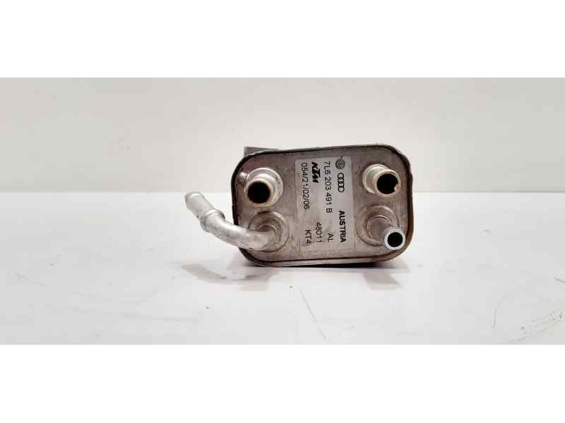Recambio de enfriador aceite motor para volkswagen touareg (7la) tdi v6 referencia OEM IAM 7L6203491B 45200 