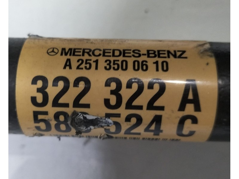Recambio de transmision trasera derecha para mercedes-benz clase r (w251) 320 cdi l (251.122) referencia OEM IAM A2513500610 776