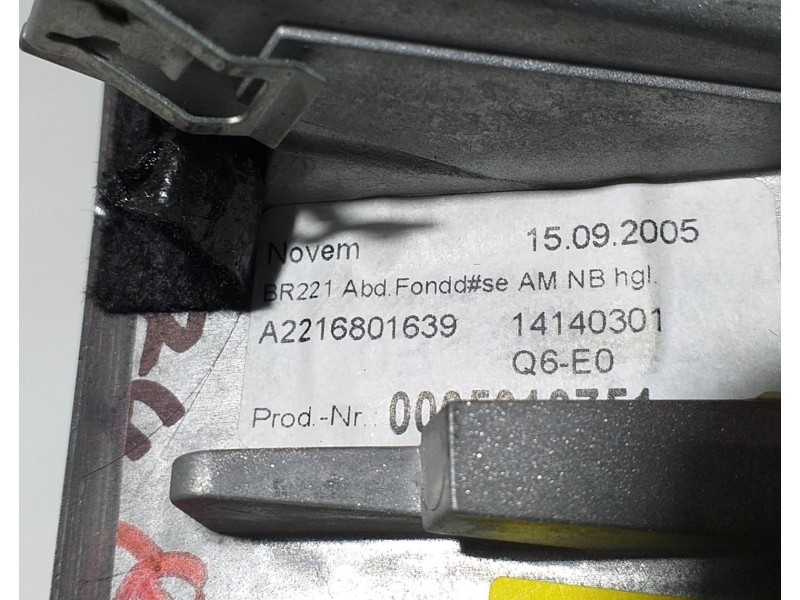 Recambio de molduras traseras para mercedes-benz clase s (w221) berlina 350 (221.056) referencia OEM IAM A2216801639 68355 