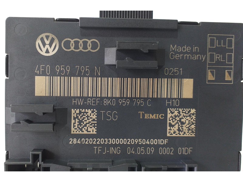 Recambio de modulo electronico para audi q5 (8r) 3.0 tdi referencia OEM IAM 8K0959795C 68509 