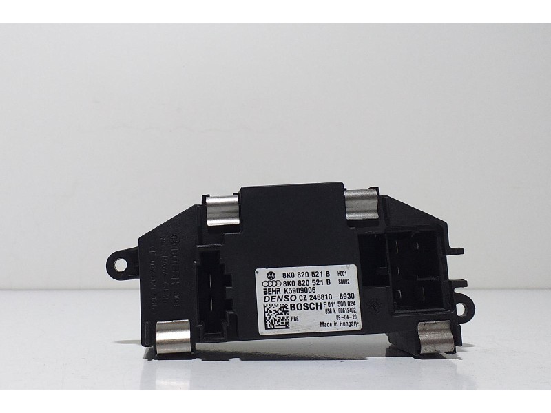 Recambio de resistencia calefaccion para audi q5 (8r) 3.0 tdi referencia OEM IAM 8K0820521B 68533 