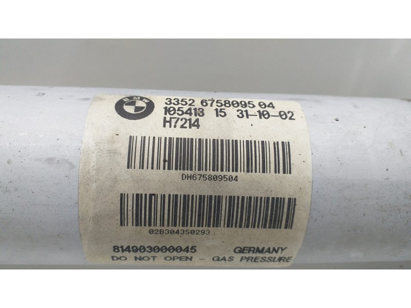 Recambio de amortiguador trasero derecho para bmw serie 7 (e65/e66) 735i referencia OEM IAM 33526758095 53473 