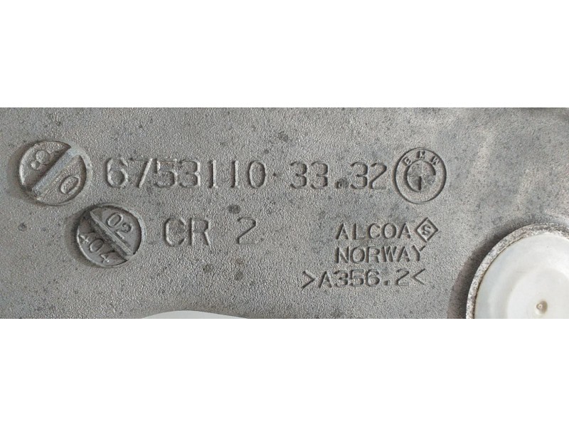 Recambio de brazo suspension inferior trasero derecho para bmw serie 7 (e65/e66) 735i referencia OEM IAM 67531103332 53475 