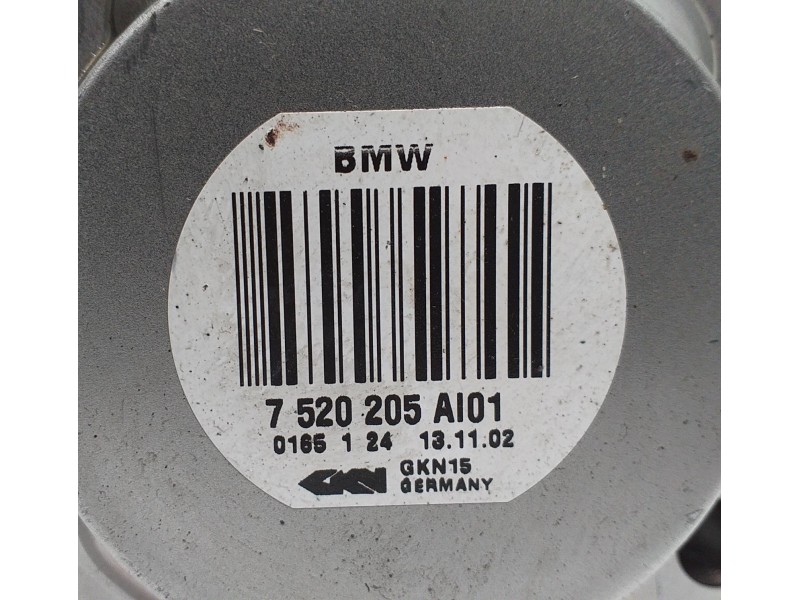 Recambio de transmision trasera izquierda para bmw serie 7 (e65/e66) 735i referencia OEM IAM 7520205 53481 