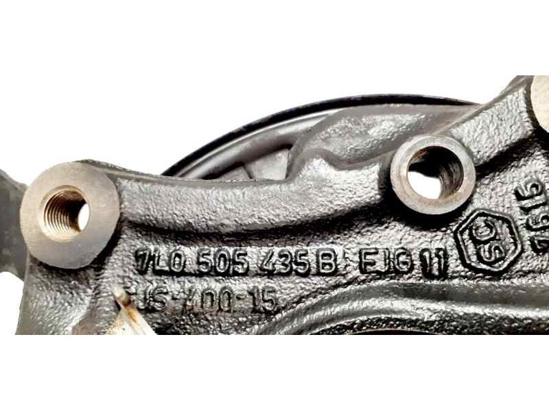 Recambio de mangueta trasera izquierda para volkswagen touareg (7la) tdi v6 referencia OEM IAM 7L0505435B 45476 