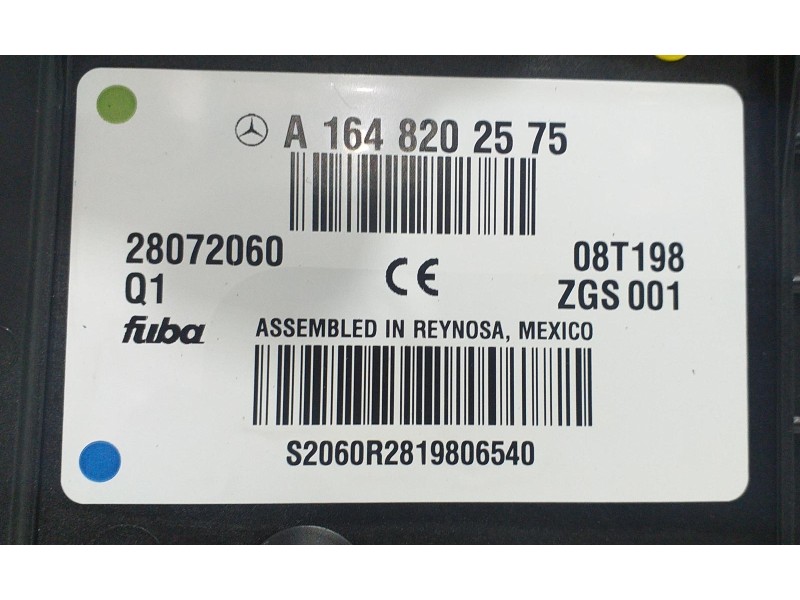 Recambio de antena para mercedes-benz clase r (w251) 500 l 4matic (251.172) referencia OEM IAM A1648202575 53506 