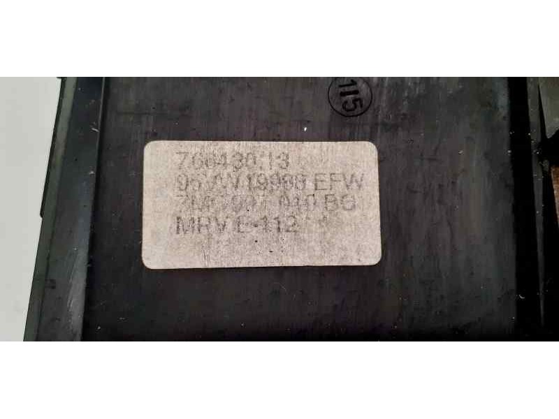 Recambio de mando climatizador para volkswagen sharan (7m8) comfortline referencia OEM IAM 7M0907040 42985  Recambio de mando climatizador para volkswagen sharan (7m8) comfortline referencia OEM IAM 7M0907040 42985