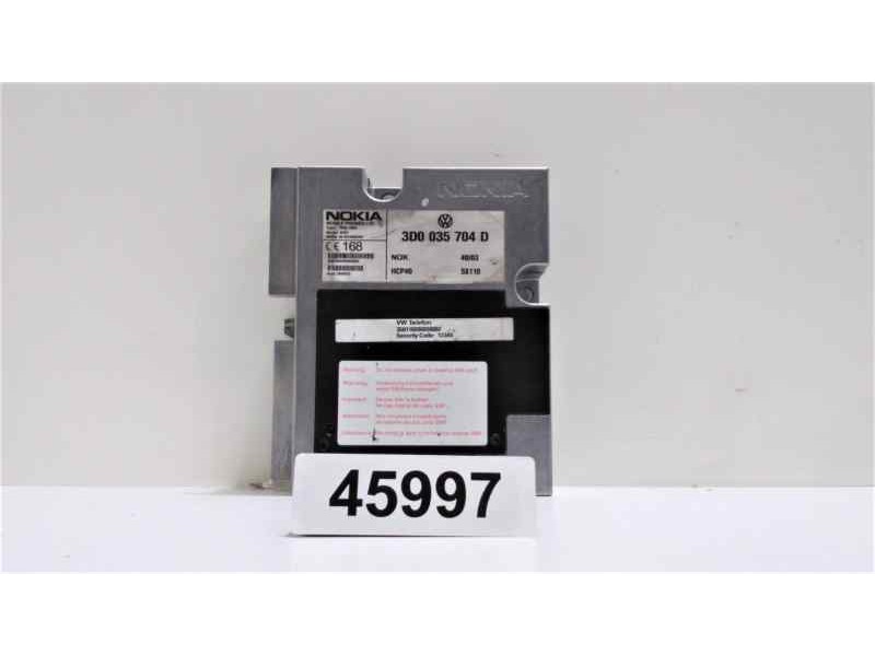 Recambio de modulo electronico para volkswagen phaeton (3d2/3d8) 4.9 v10 tdi cat (ajs) referencia OEM IAM 3D0035704D 45997 