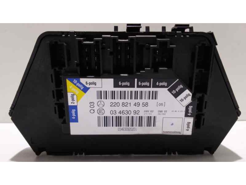 Recambio de modulo electronico para mercedes-benz clase s (w220) berlina 320 cdi (220.026) referencia OEM IAM 2208214958 46189 