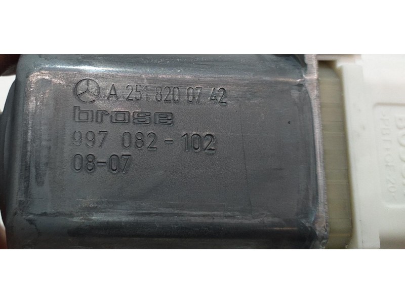 Recambio de motor elevalunas delantero izquierdo para mercedes-benz clase r (w251) 500 l 4matic (251.172) referencia OEM IAM A25