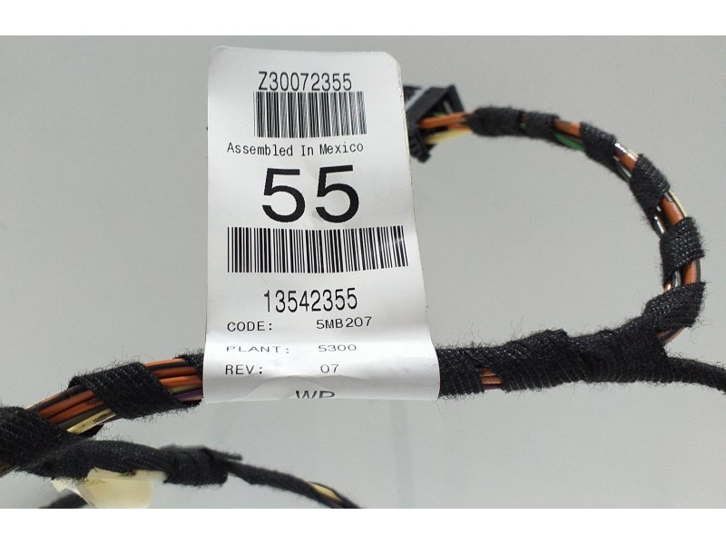 Recambio de puerta trasera derecha para mercedes-benz clase r (w251) 500 l 4matic (251.172) referencia OEM IAM 981572102 53549 