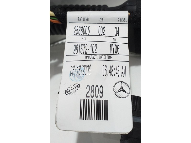 Recambio de puerta trasera derecha para mercedes-benz clase r (w251) 500 l 4matic (251.172) referencia OEM IAM 981572102 53549 