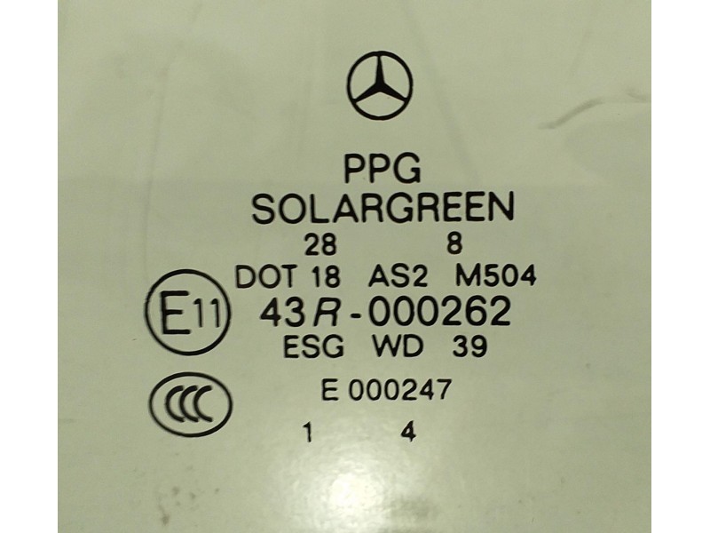 Recambio de luna trasera izquierda para mercedes-benz clase r (w251) 500 l 4matic (251.172) referencia OEM IAM A2517351110 53555