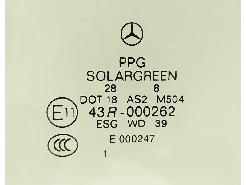 Recambio de luna trasera derecha para mercedes-benz clase r (w251) 500 l 4matic (251.172) referencia OEM IAM A2517351210 53558 