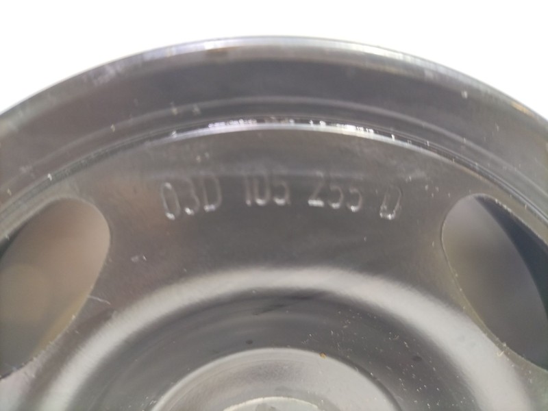 Recambio de polea cigueñal para volkswagen scirocco (137) 1.4 tsi (118kw) referencia OEM IAM 03D105255D  