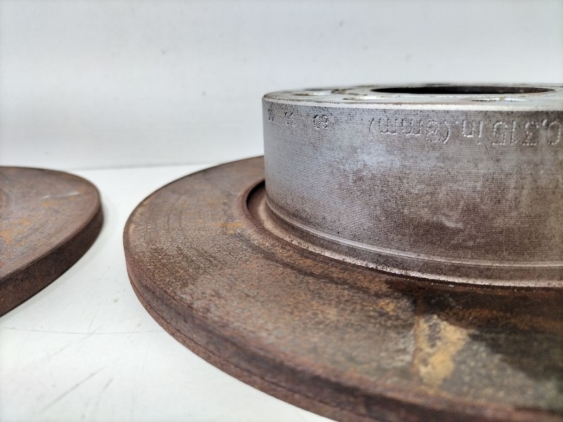 Recambio de disco freno trasero para volkswagen scirocco (137) 1.4 tsi (118kw) referencia OEM IAM 1K1615601K  