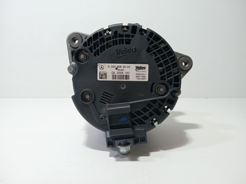 Recambio de alternador para mercedes-benz clase c (w205) familiar c 220 t d (205.214) referencia OEM IAM A0009063003  