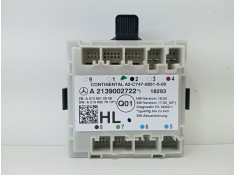 Recambio de modulo electronico para mercedes-benz clase c (w205) familiar c 220 t d (205.214) referencia OEM IAM A2139002722  