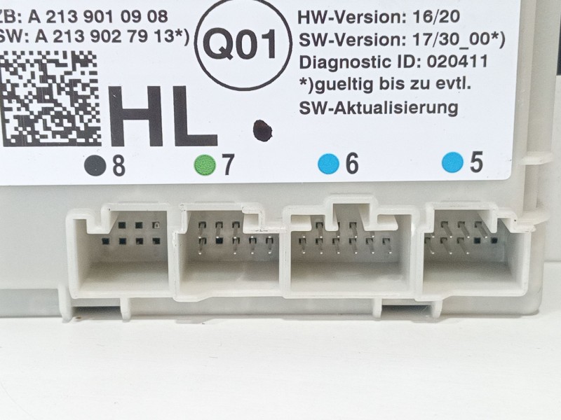 Recambio de modulo electronico para mercedes-benz clase c (w205) familiar c 220 t d (205.214) referencia OEM IAM A2139002722  
