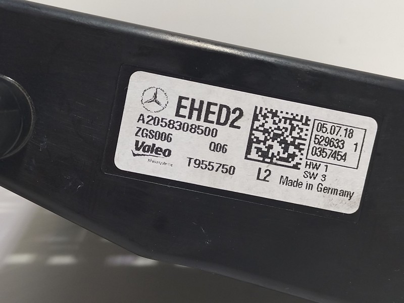 Recambio de resistencia calefaccion para mercedes-benz clase c (w205) familiar c 220 t d (205.214) referencia OEM IAM A205830850
