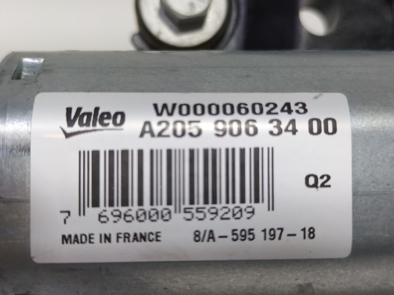 Recambio de motor limpia trasero para mercedes-benz clase c (w205) familiar c 220 t d (205.214) referencia OEM IAM A2059063400  