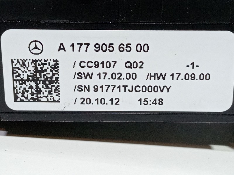 Recambio de modulo electronico para mercedes-benz clase a sedán (v177) amg a 35 4-matic (177.151) referencia OEM IAM A1779056500